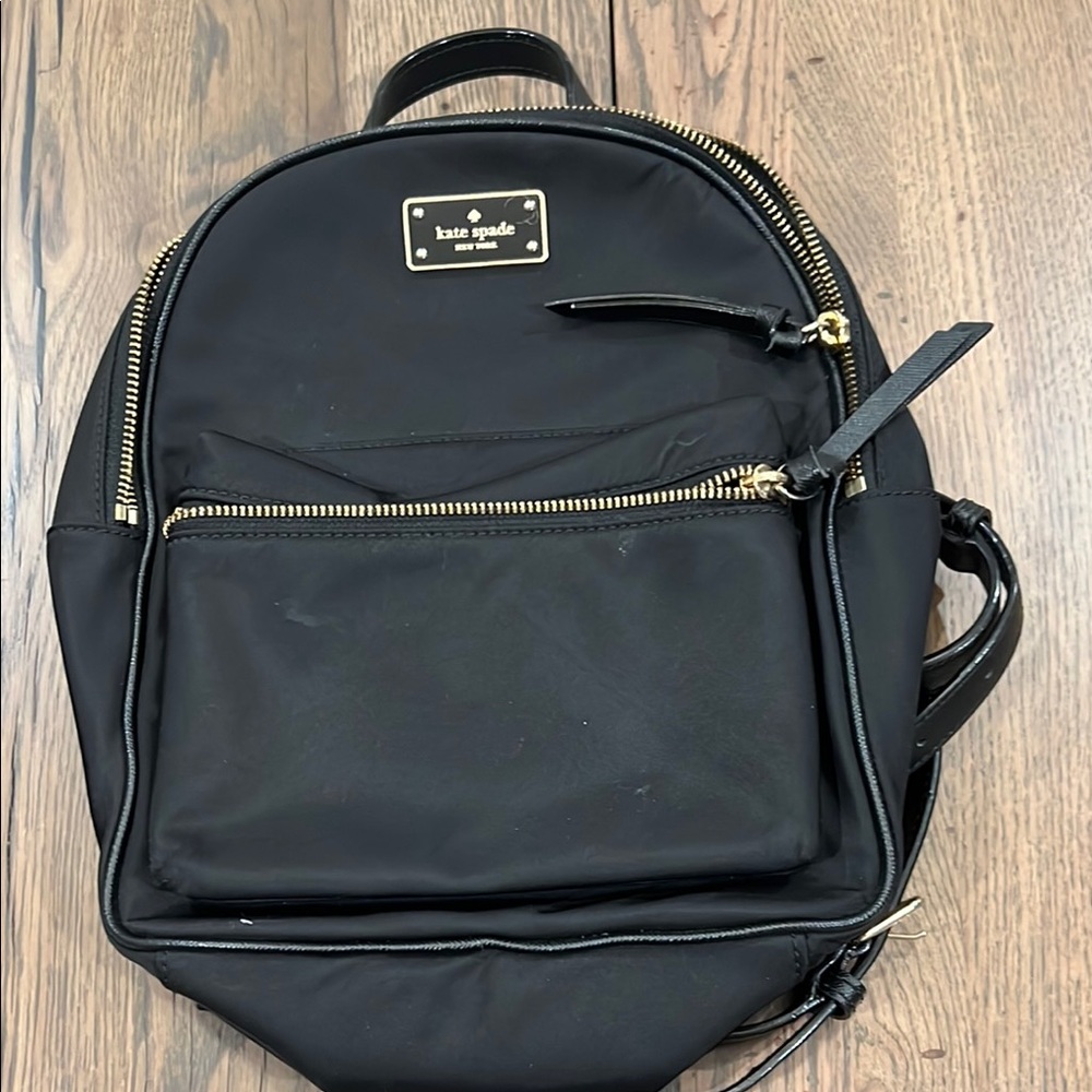 Kate Spade Black Backpack